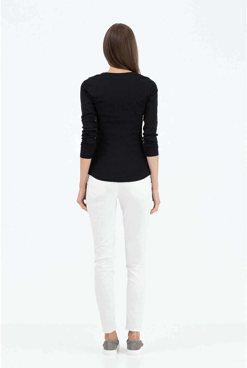 Scoop Hem T-Shirt