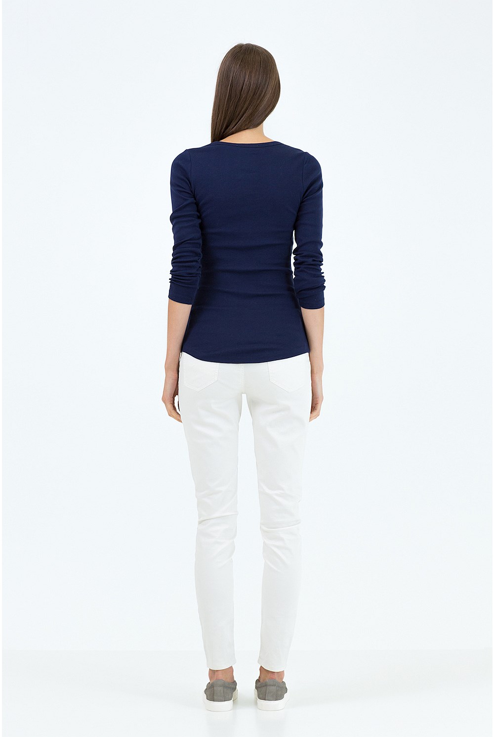 Scoop Hem T-Shirt