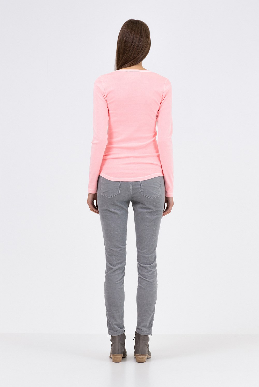 Scoop Hem T-Shirt
