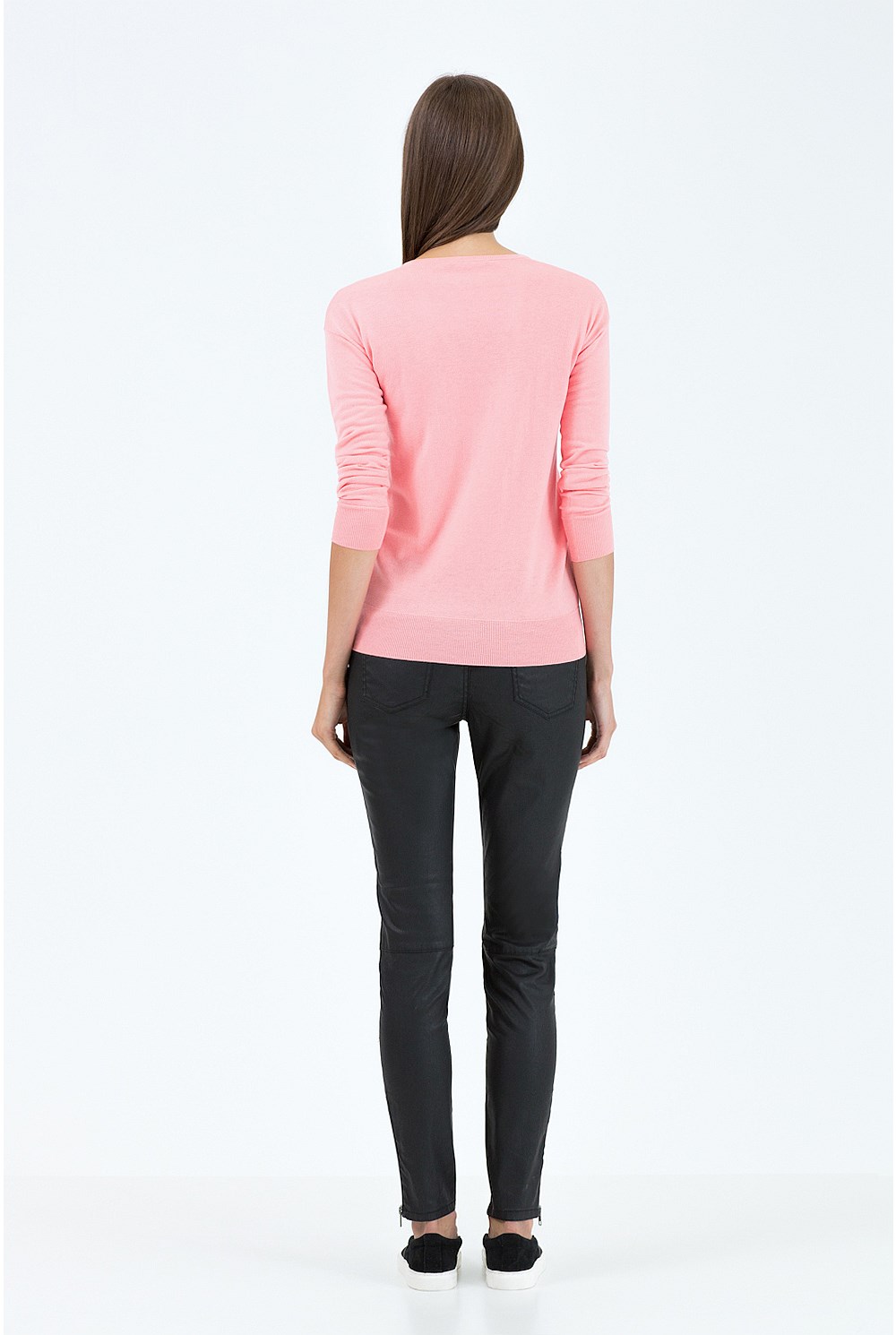 Merino Silk V-Neck
