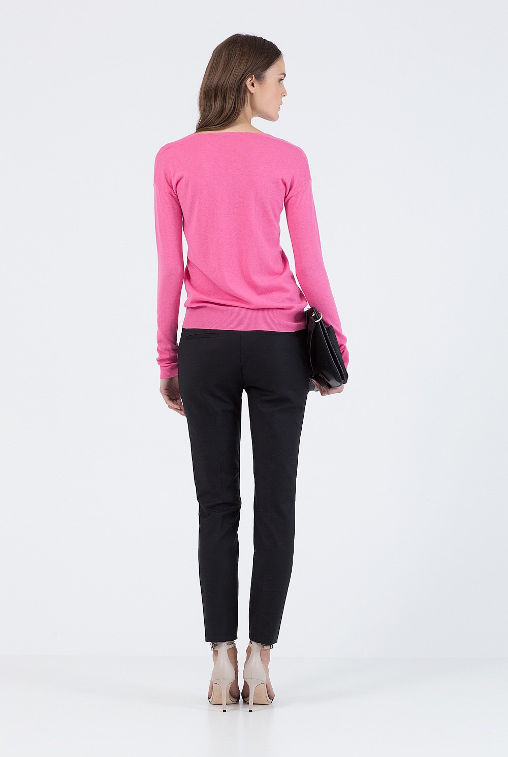 Merino Silk V-Neck