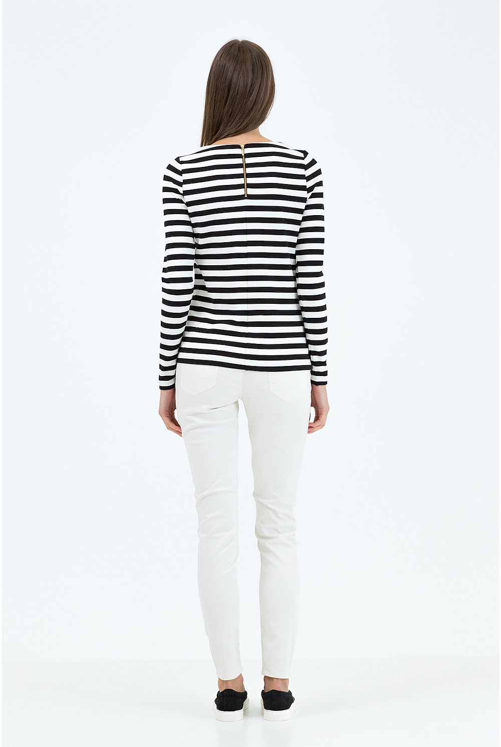 Stripe Crew Neck T-Shirt