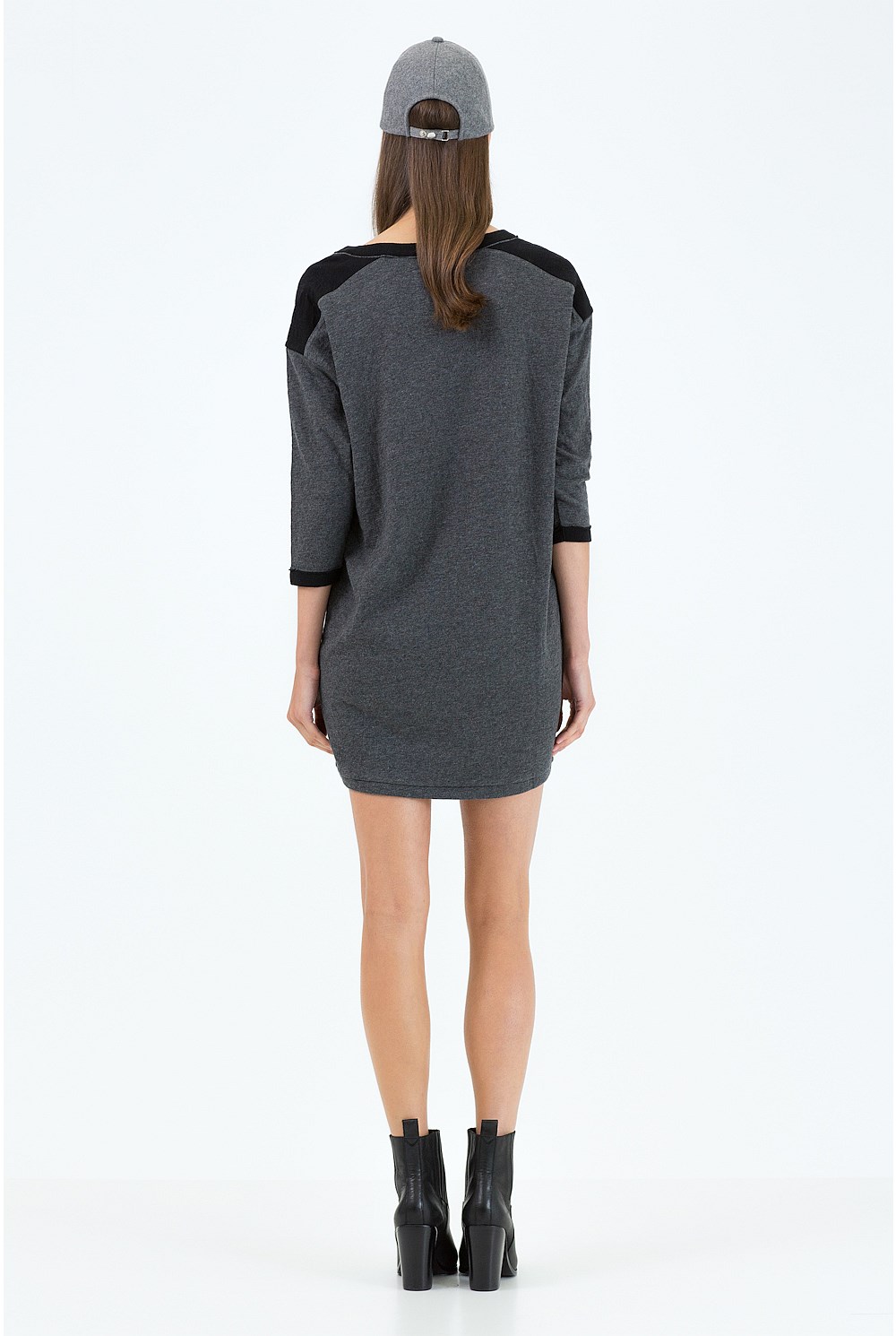 Patched Sweat Tunic