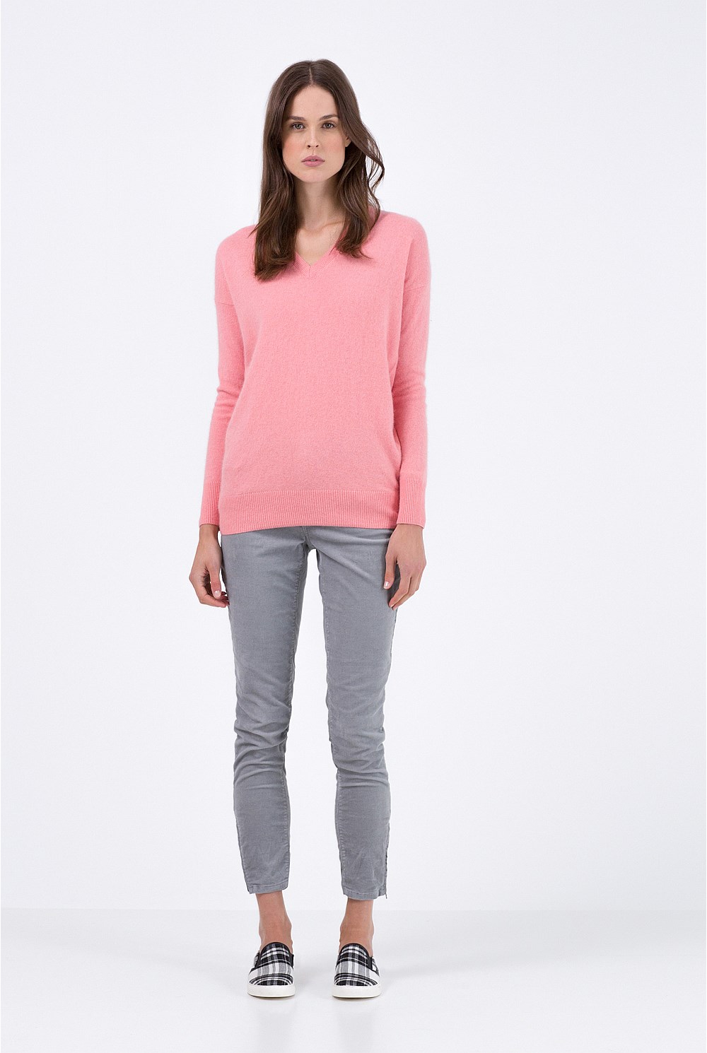  Boyfriend V-Neck Knit