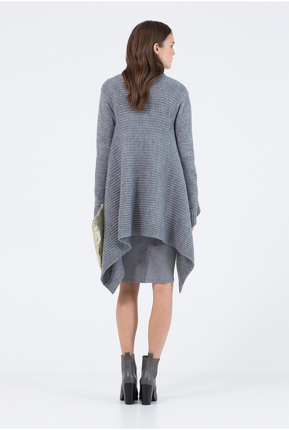 Rib Waterfall Cardigan