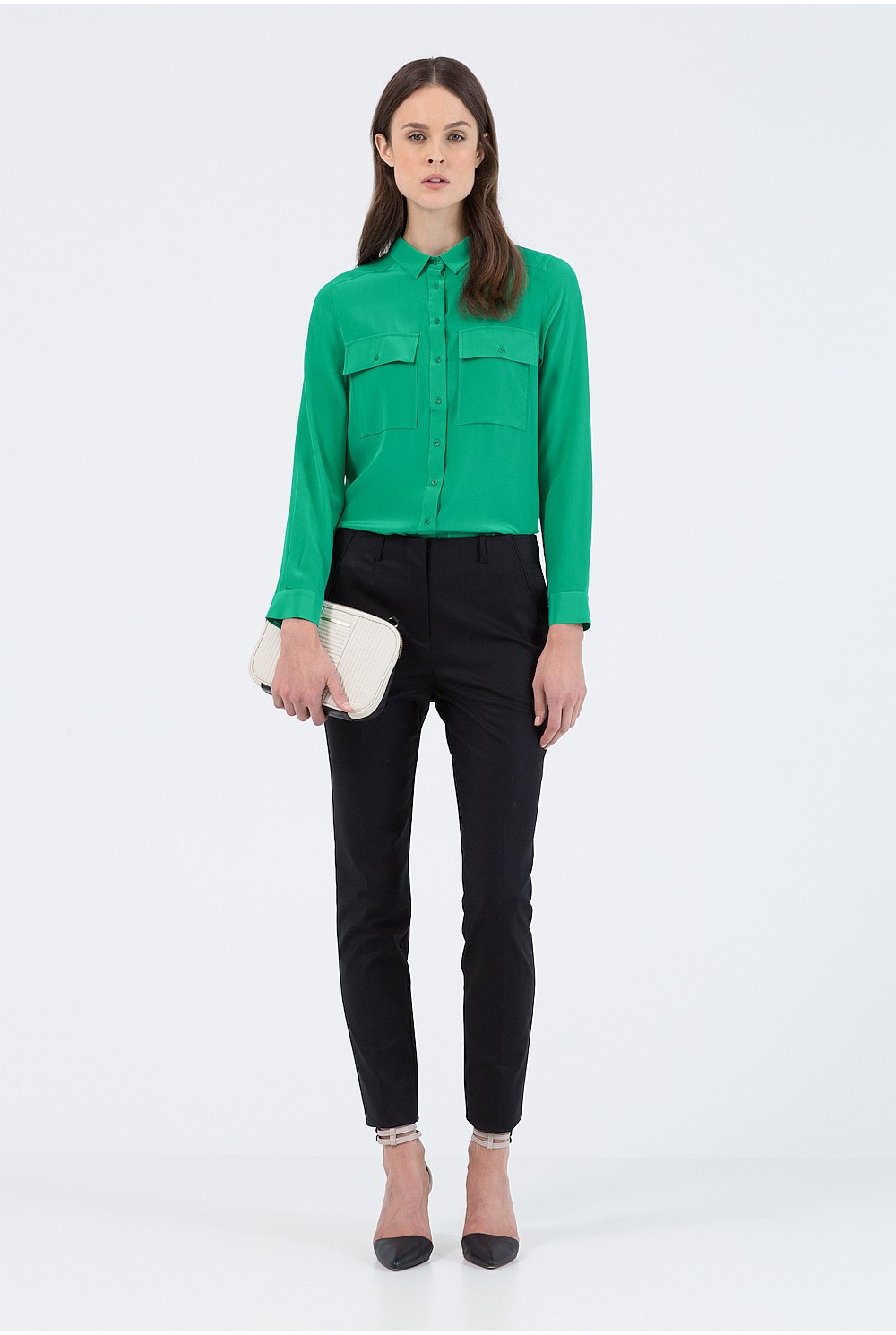 Silk Pocket Shirt