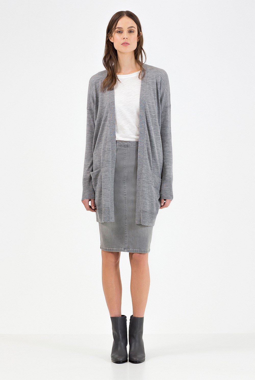 Merino Boyfriend Cardigan