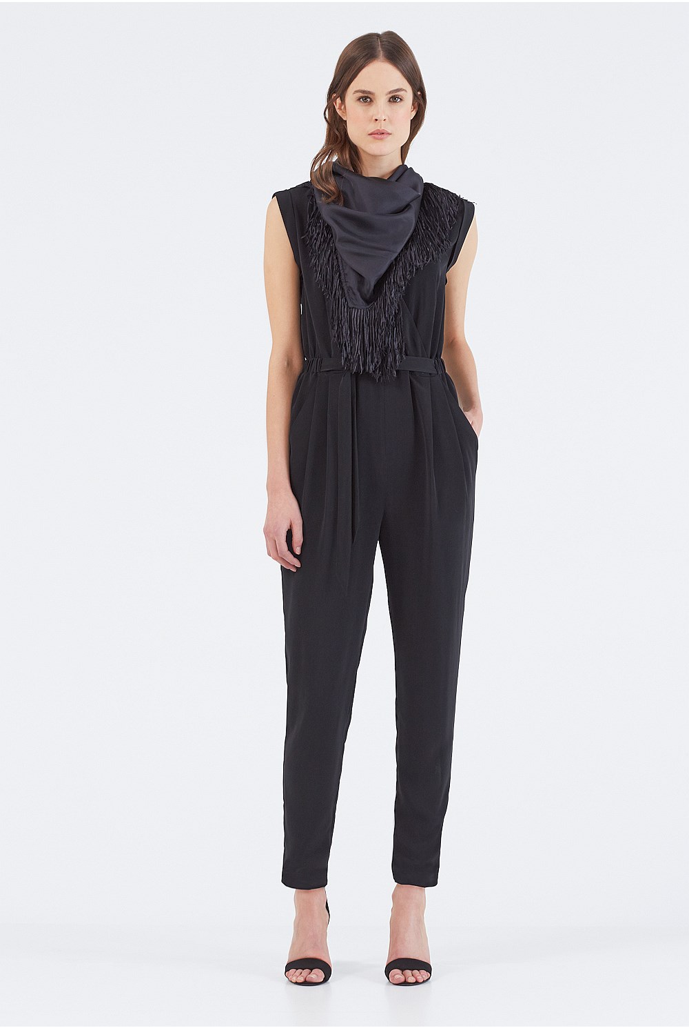 Wrap Front Jumpsuit