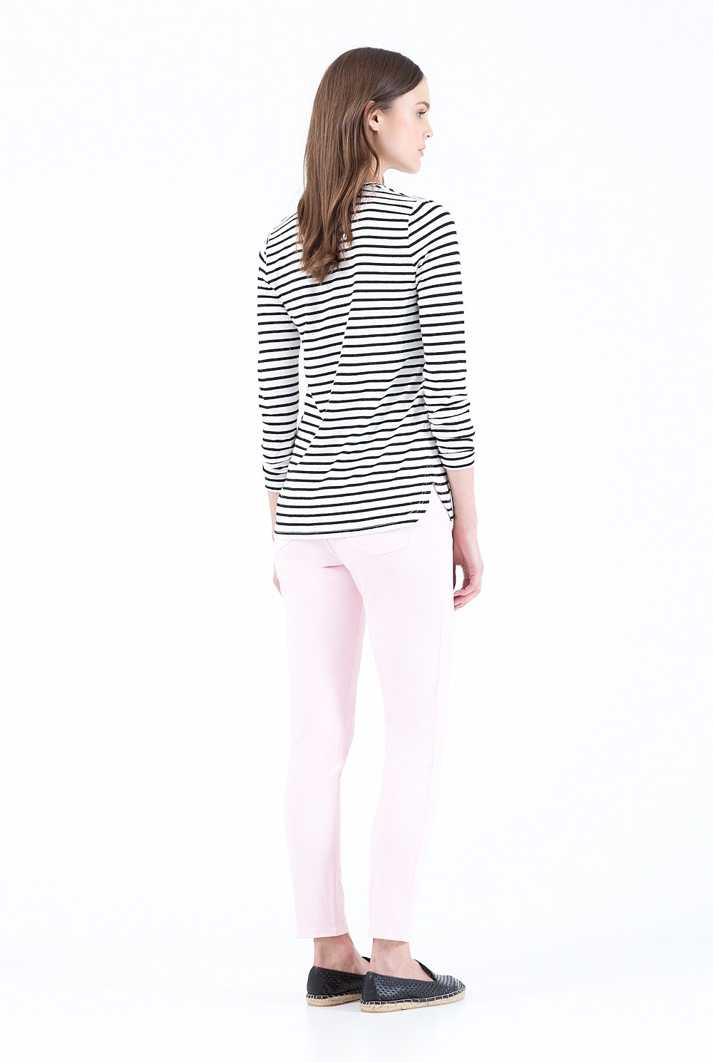Linen Stripe T-Shirt