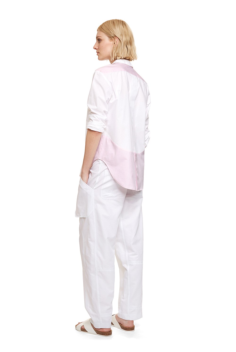 Man-style Spliced Shirt