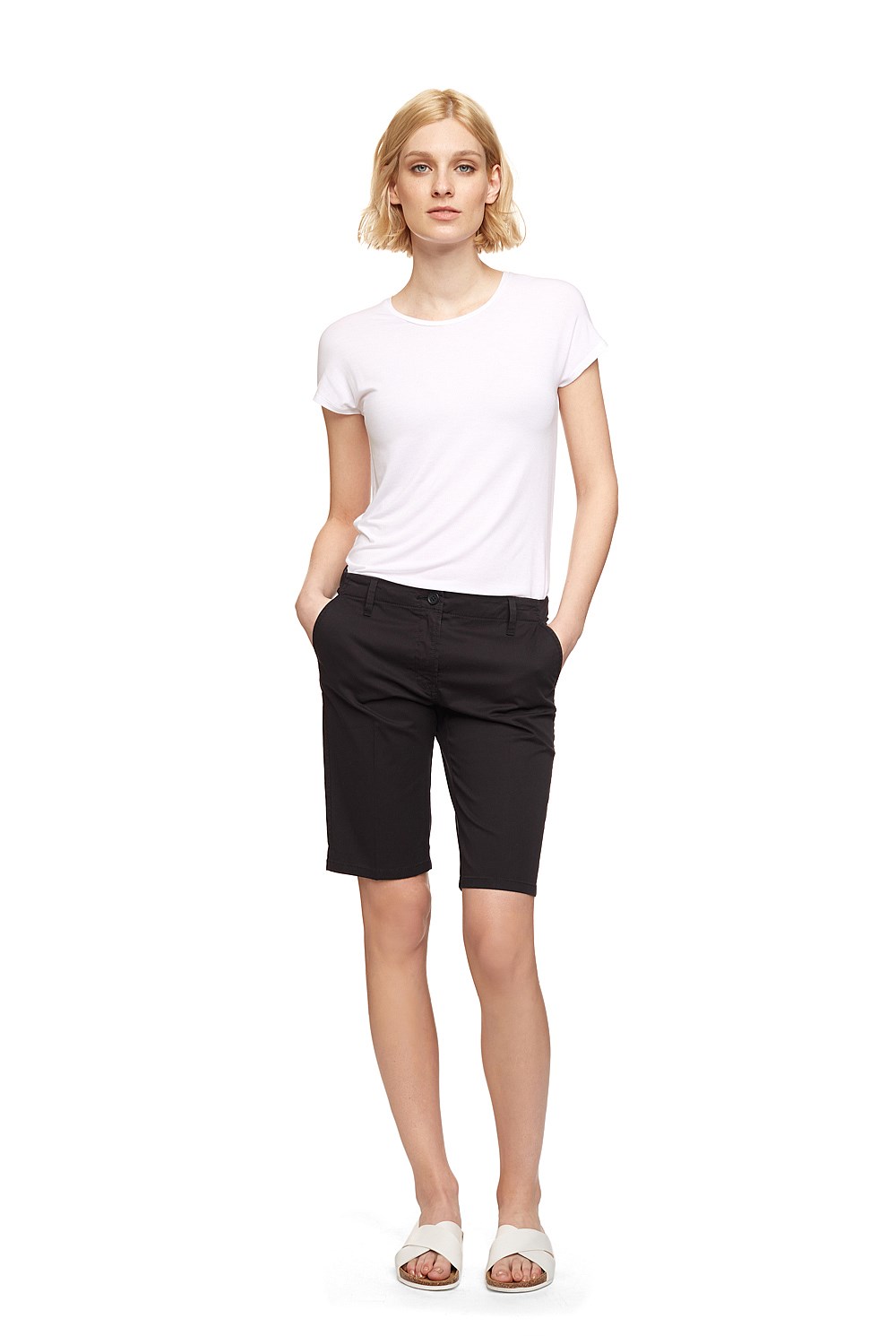 Slim Cap Sleeve T-Shirt