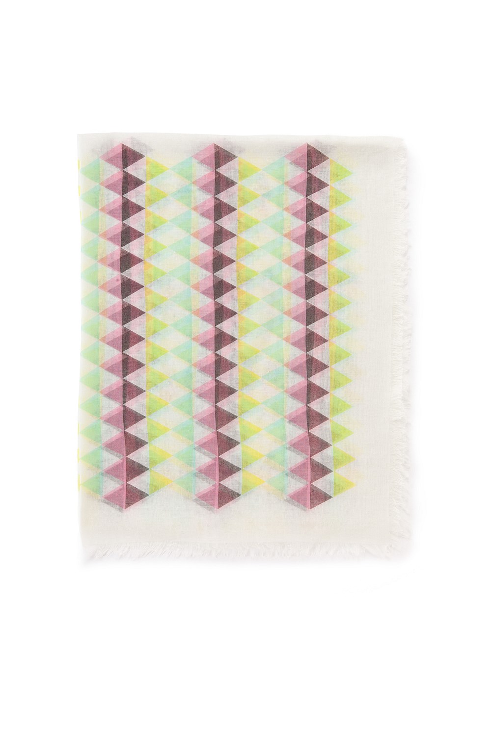 Triangle Print Scarf