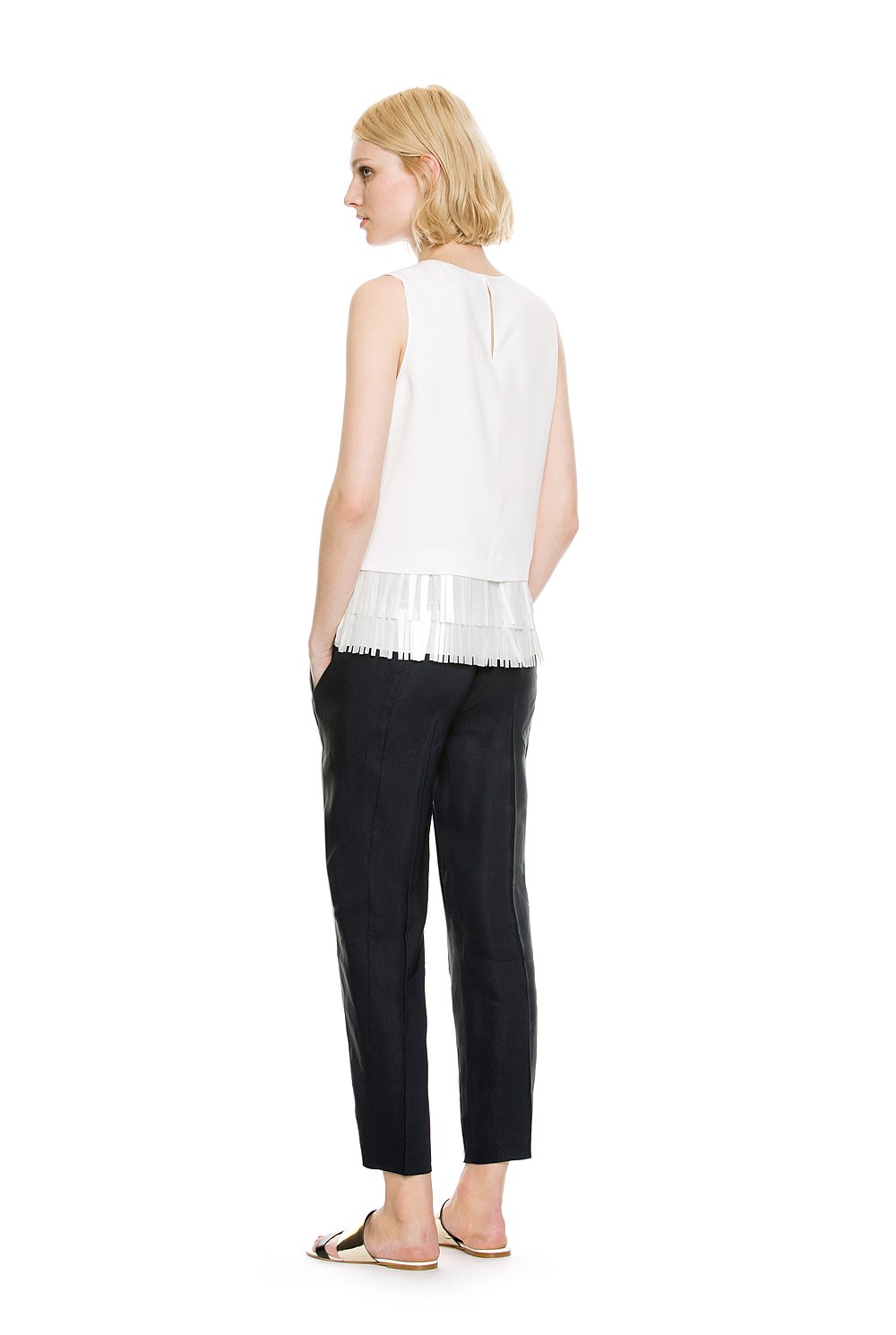 Fringe Shell Top