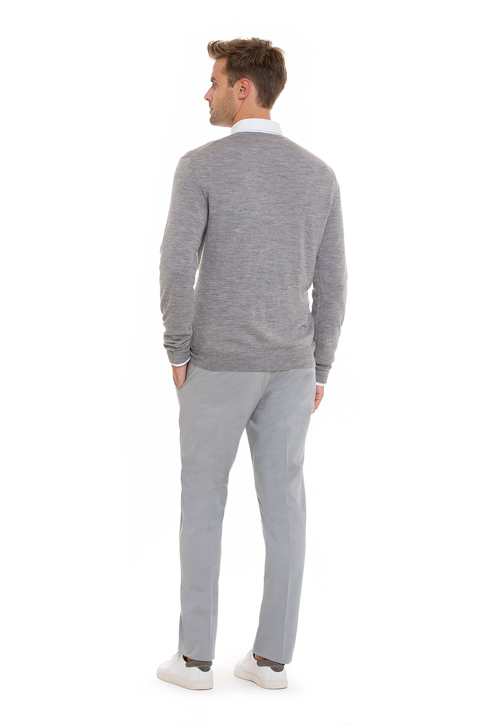 Merino V-Neck Knit