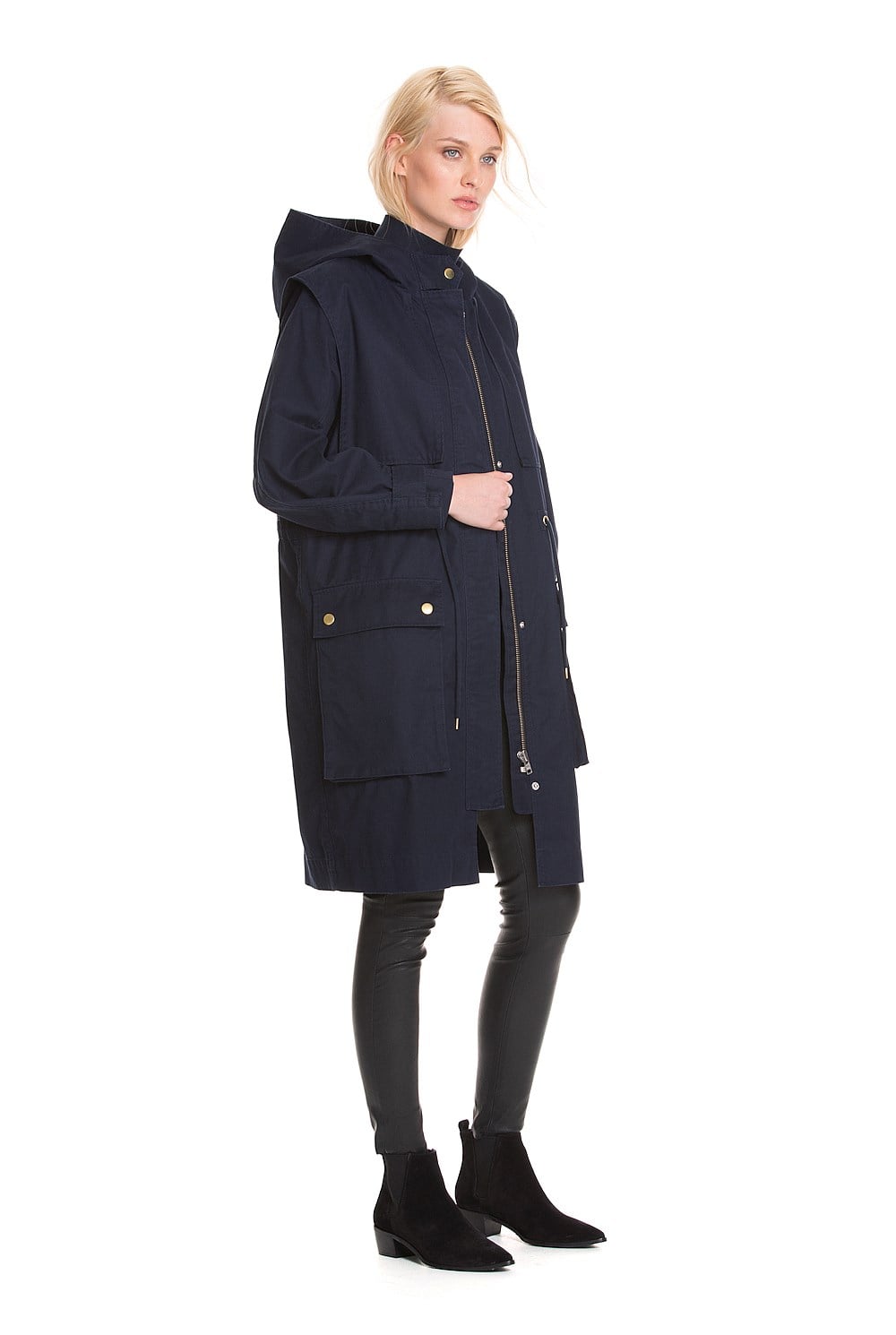Pocket Detail Parka