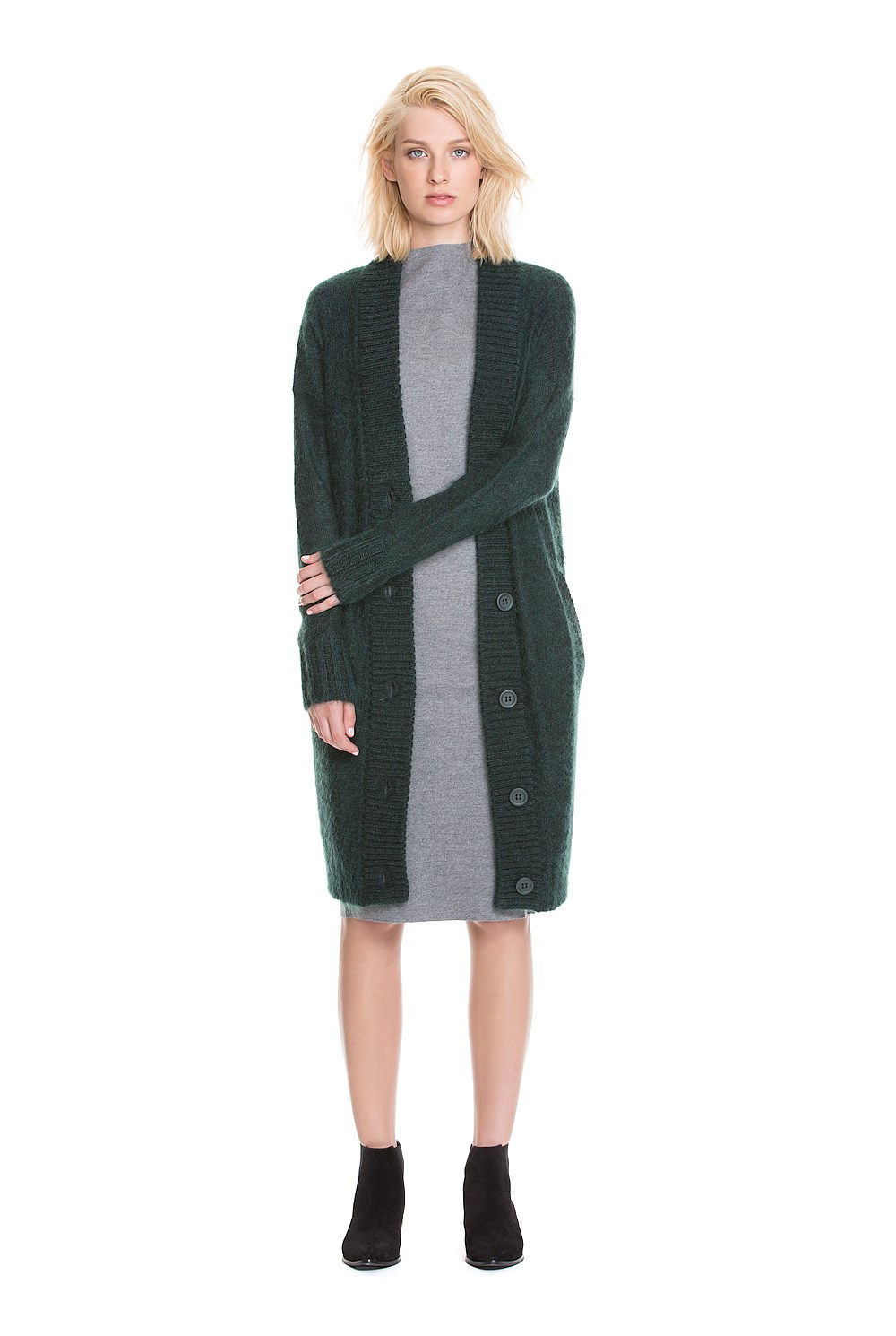 Mohair Boyfriend Cardigan
