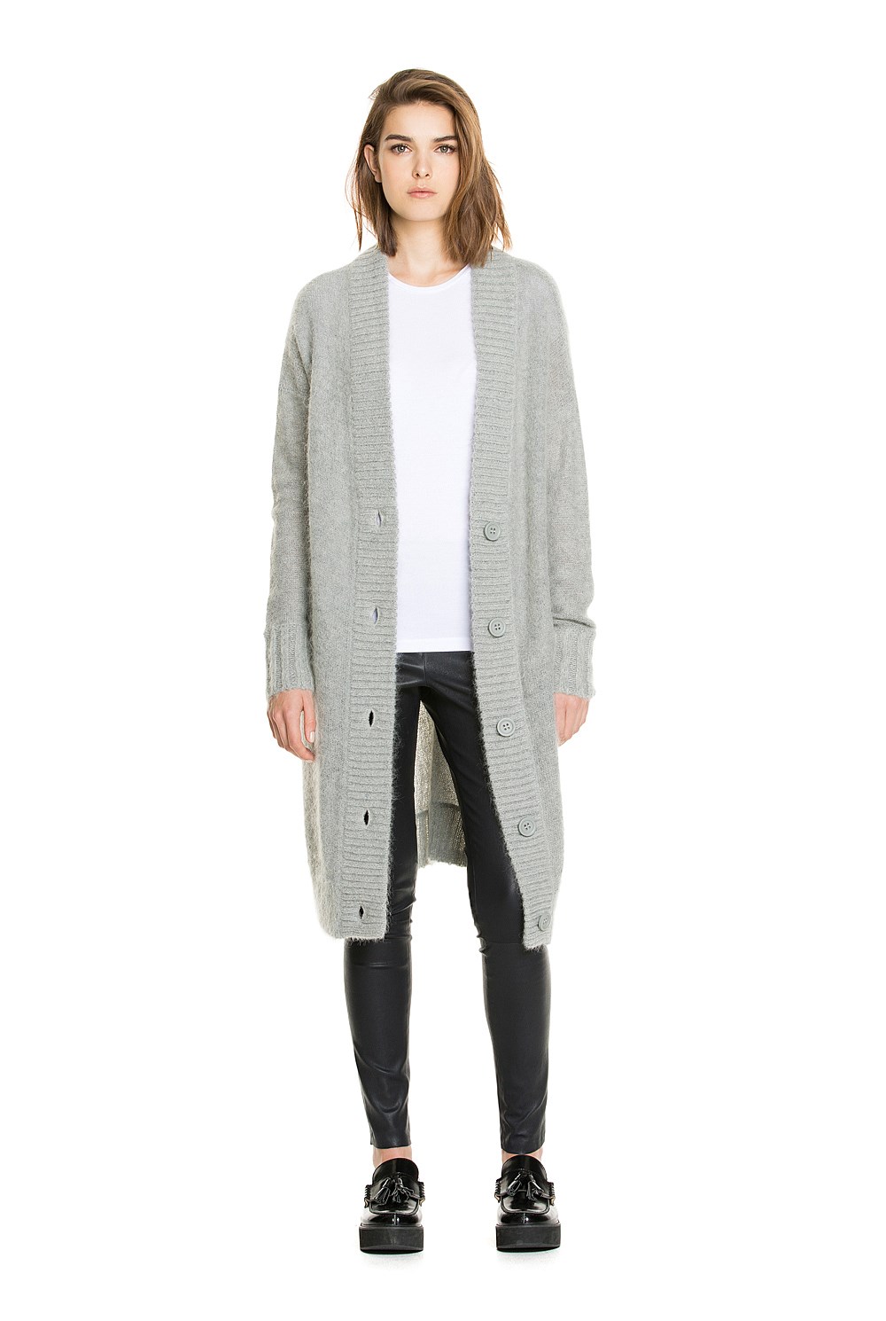 Mohair Boyfriend Cardigan