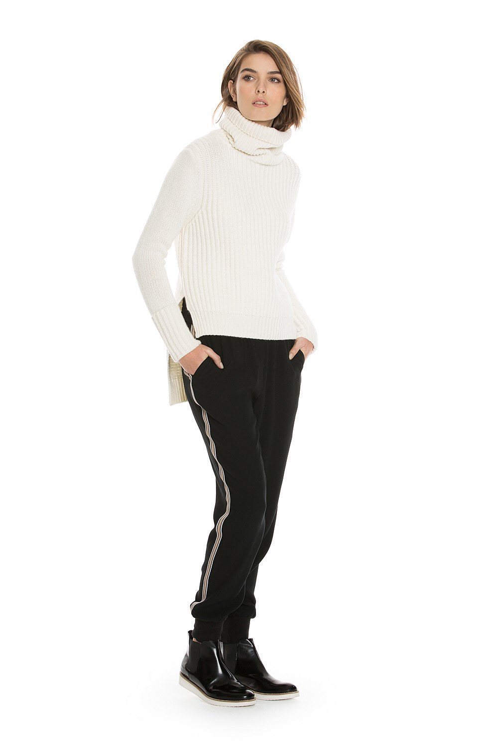 Roll-Neck Knit