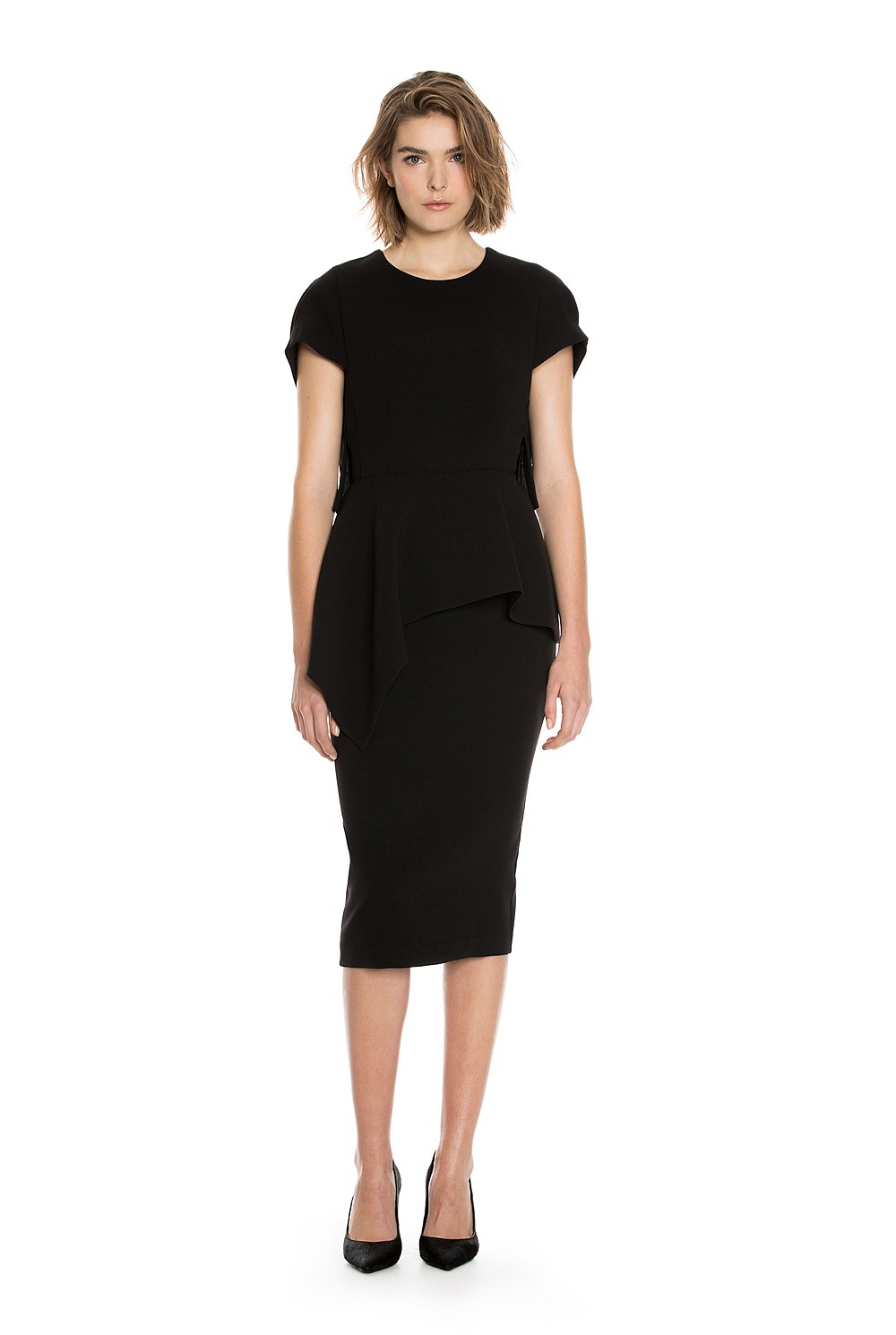 Peplum Detail Dress