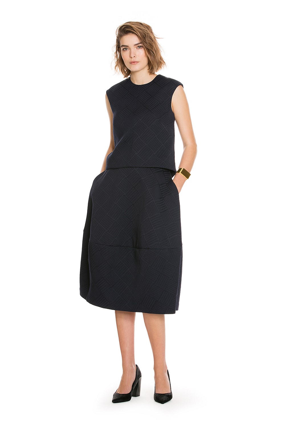 Jacquard Moulded Top