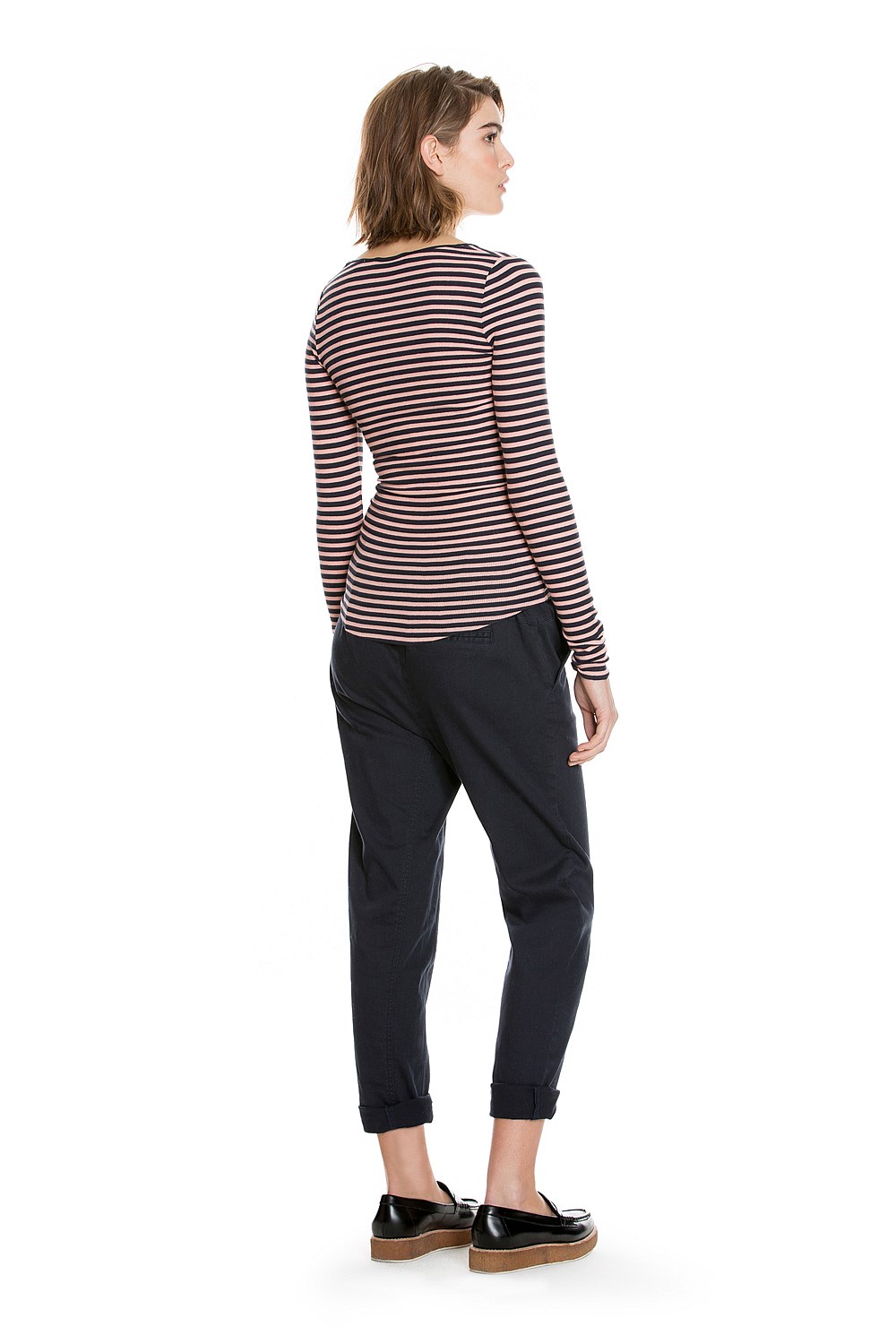 Stripe Rib T-Shirt