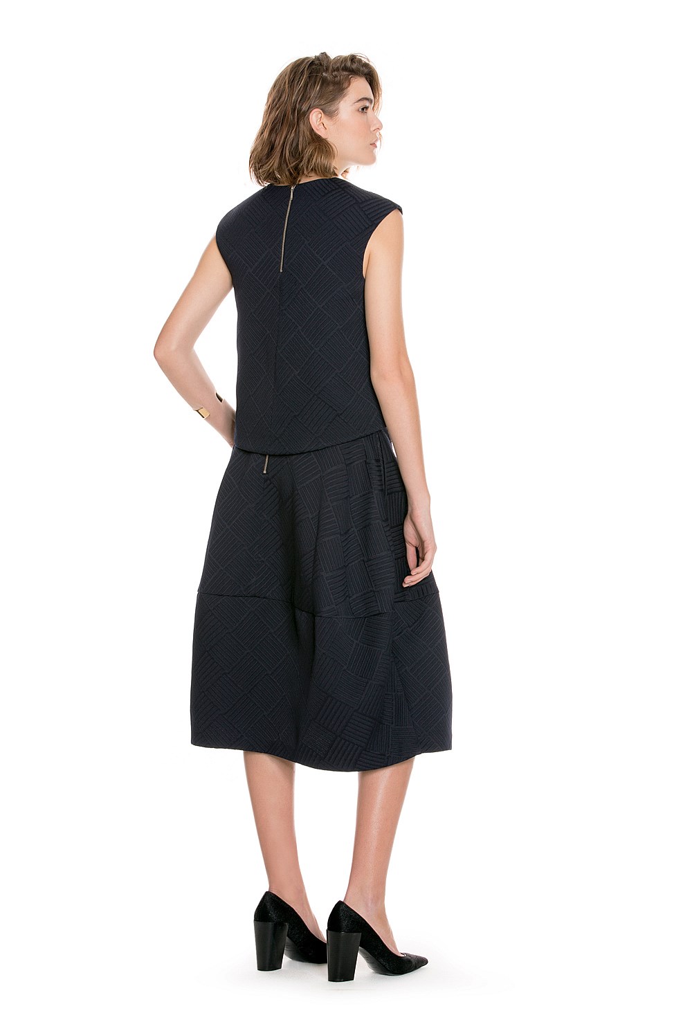 Jacquard Lantern Skirt