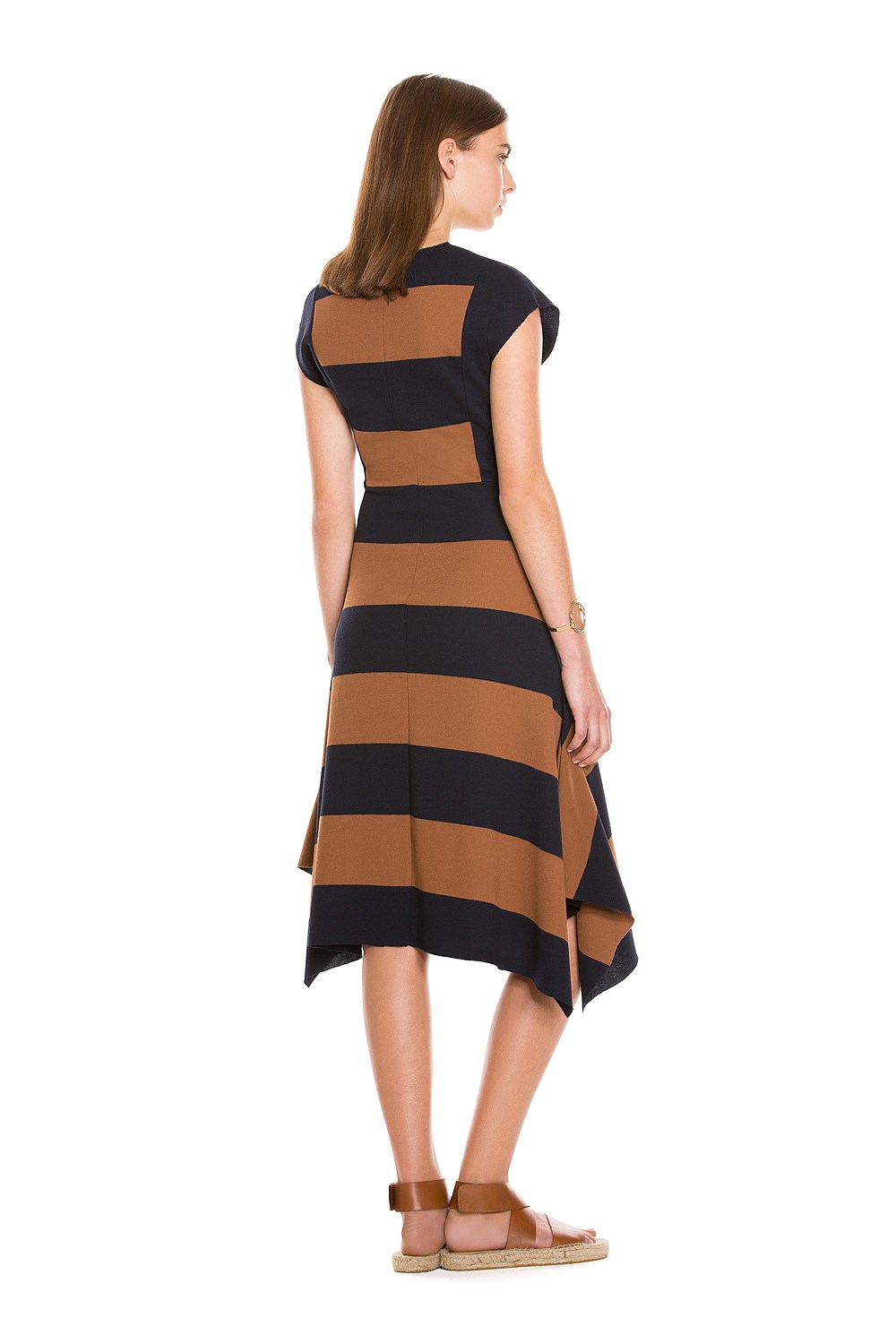 Pique Block Stripe Dress