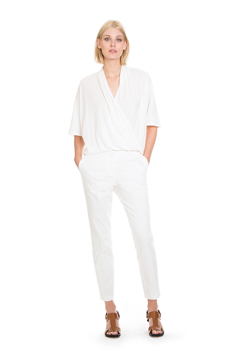 Draped Wrap T-Shirt