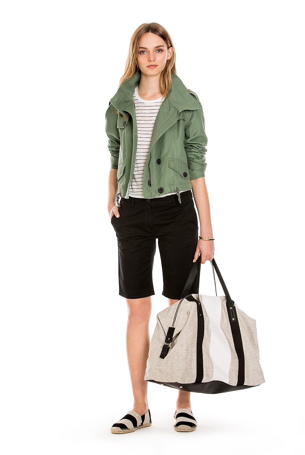Cropped Utility Jacket
