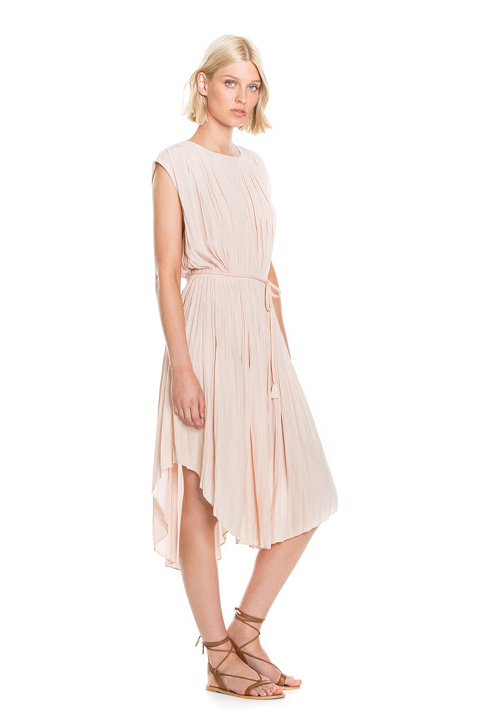 Gathered Waist Dress