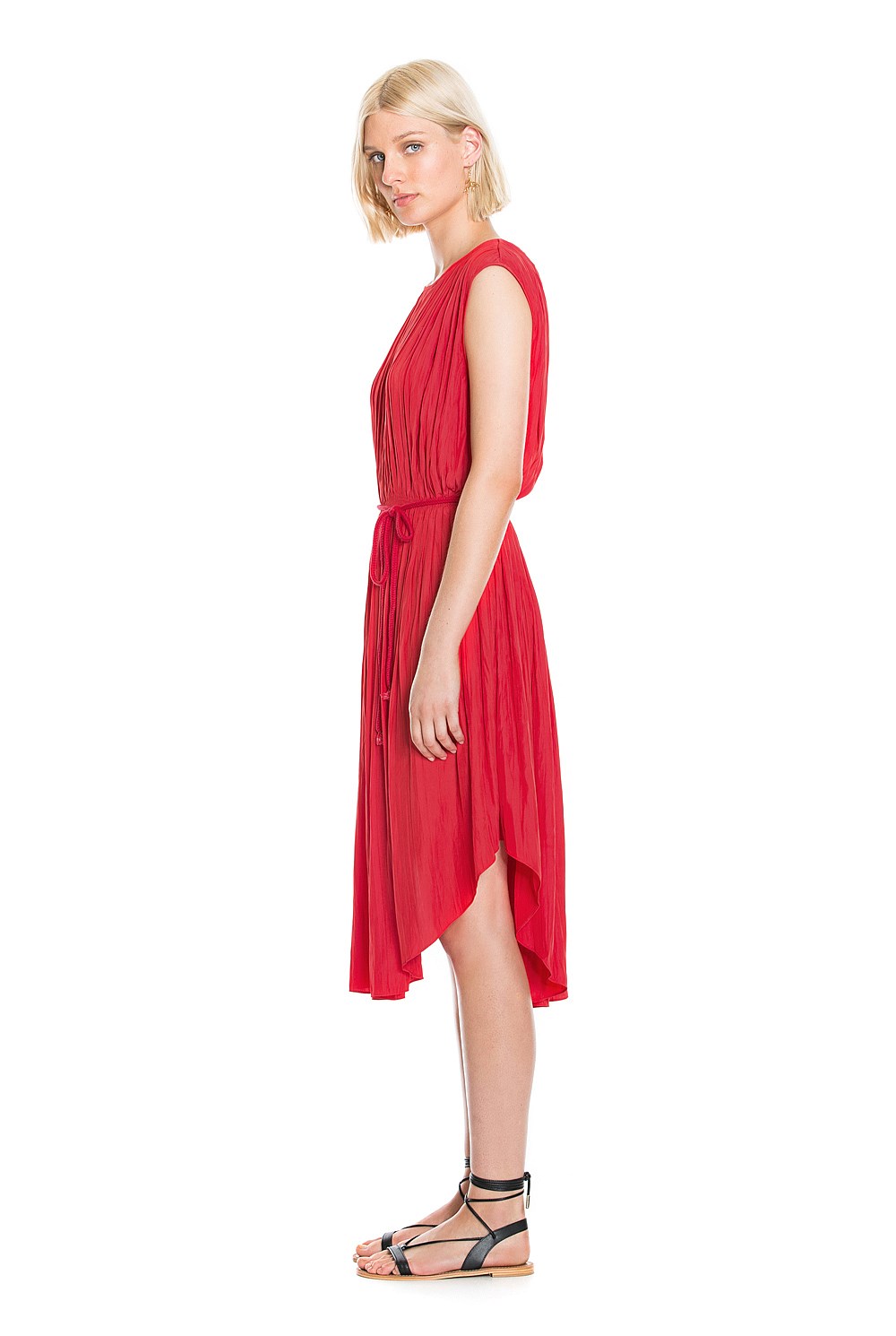 Gathered Waist Dress