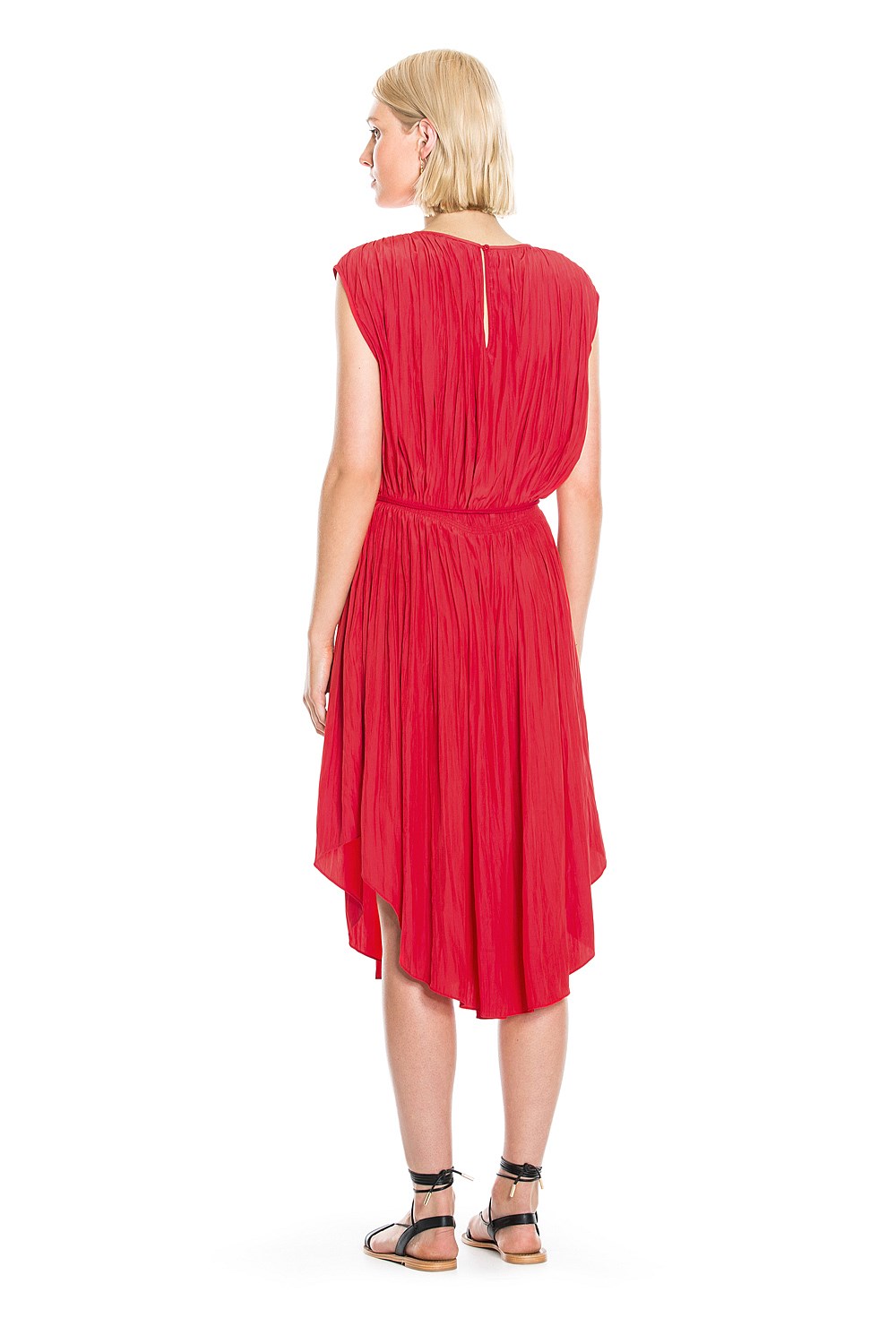 Gathered Waist Dress