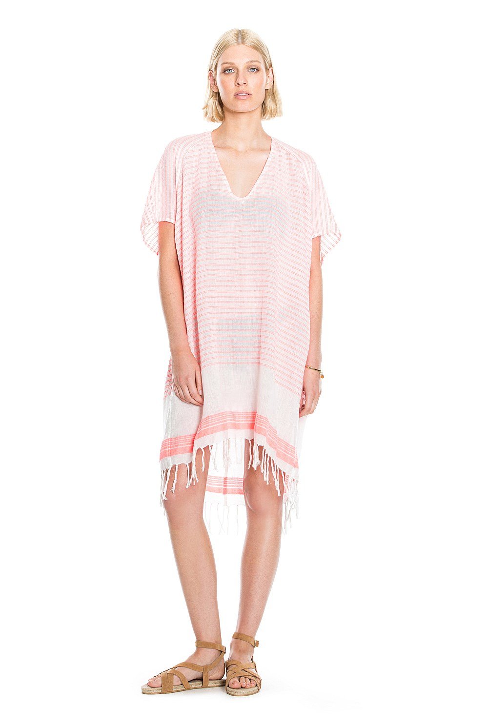 Fine Stripe Kaftan