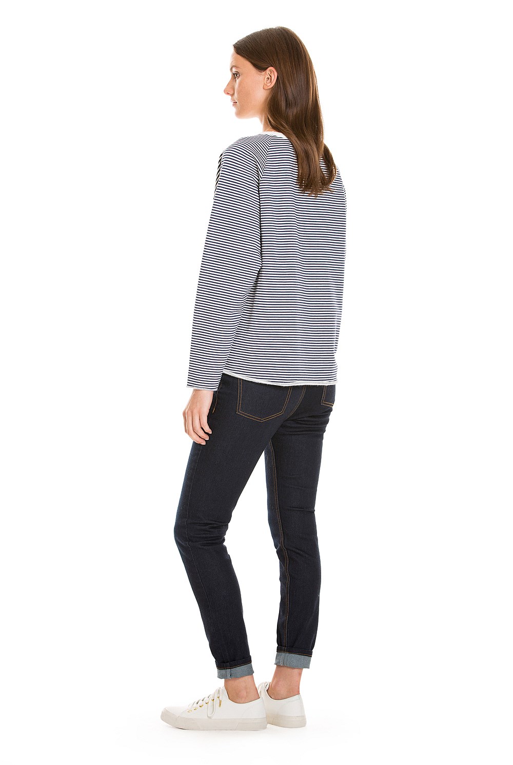 Stripe Print Sweat