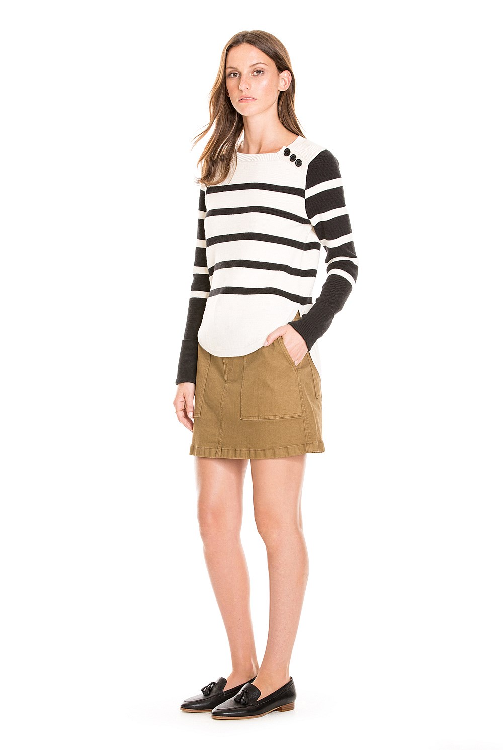 Bateau Stripe Knit