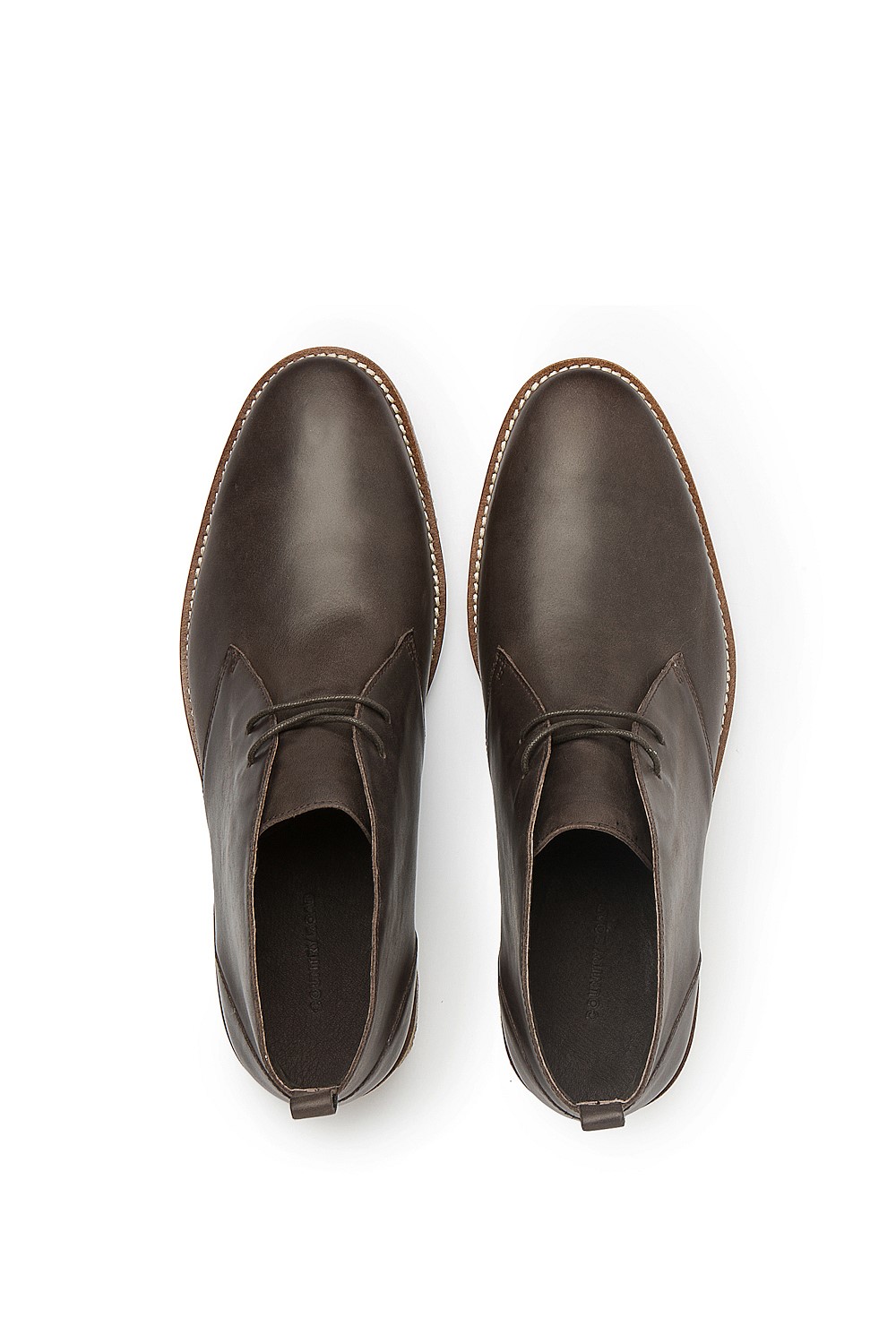 Leather Crepe Desert Boot