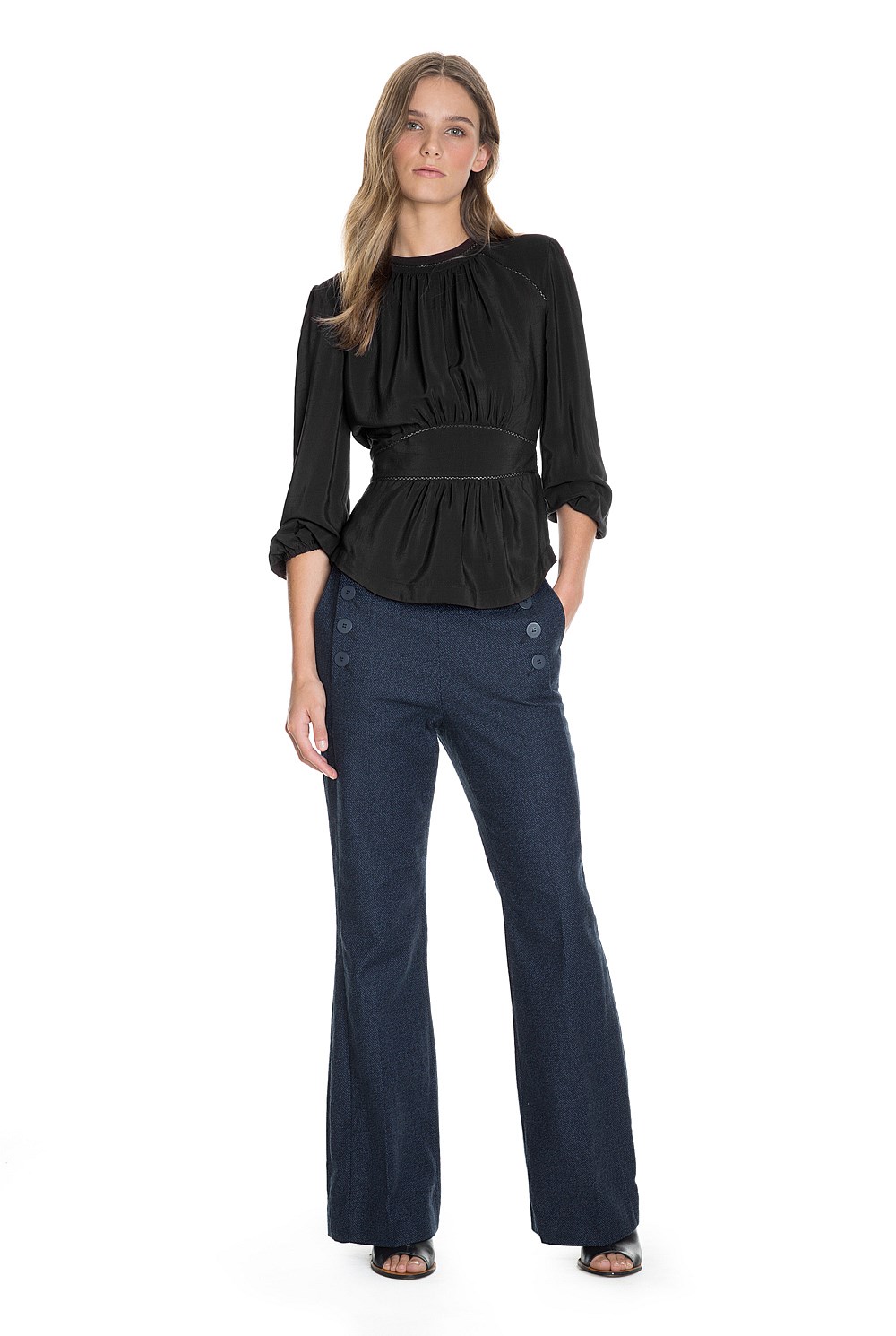 Shoulder Detail Blouse