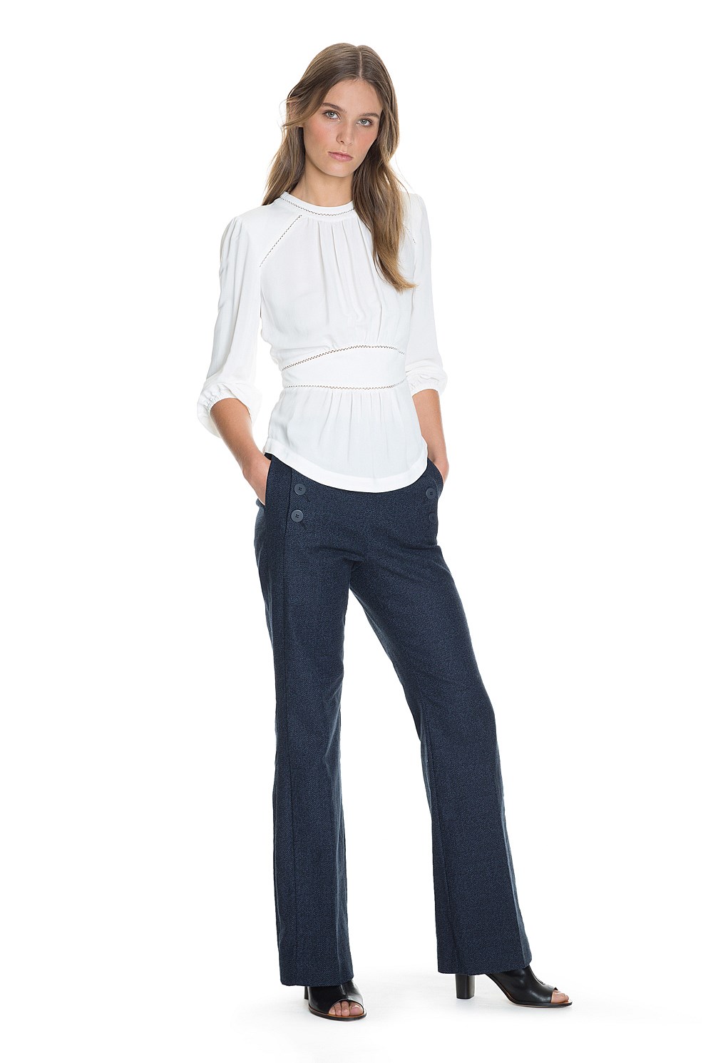 Shoulder Detail Blouse
