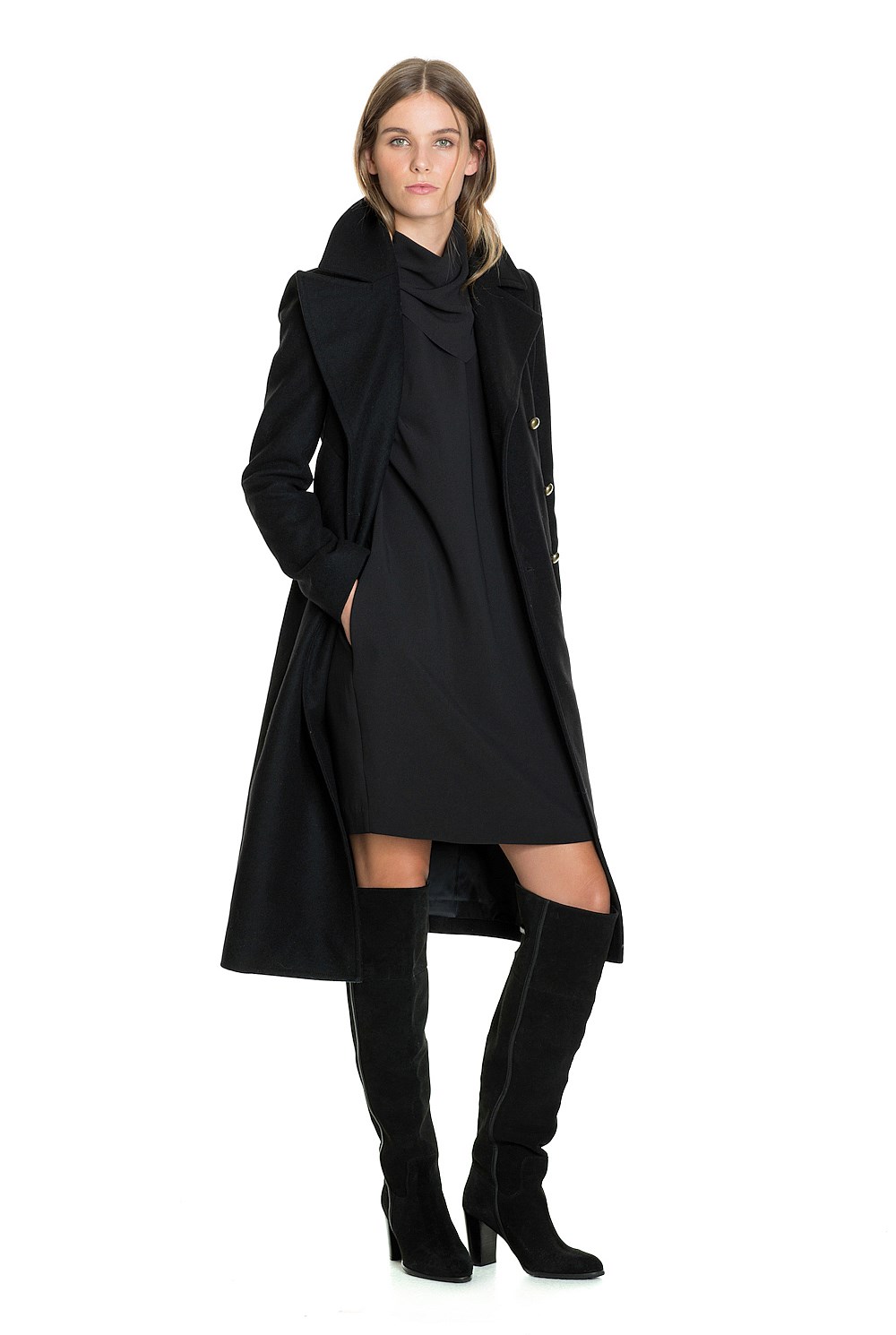 Military Button Coat