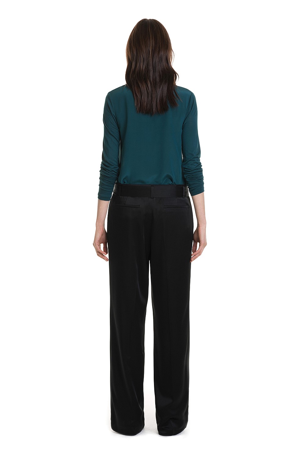 Satin Wide Leg Pant