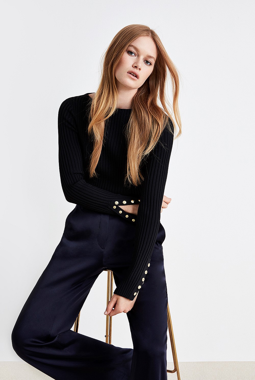 Satin Wide Leg Pant