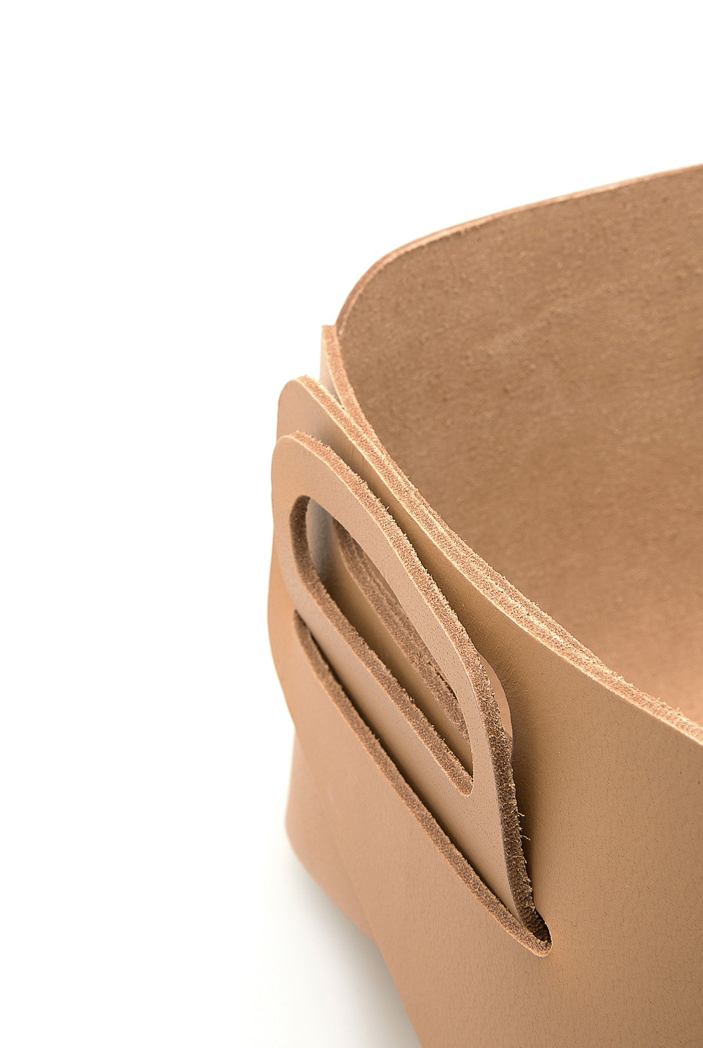 Nully Leather Basket