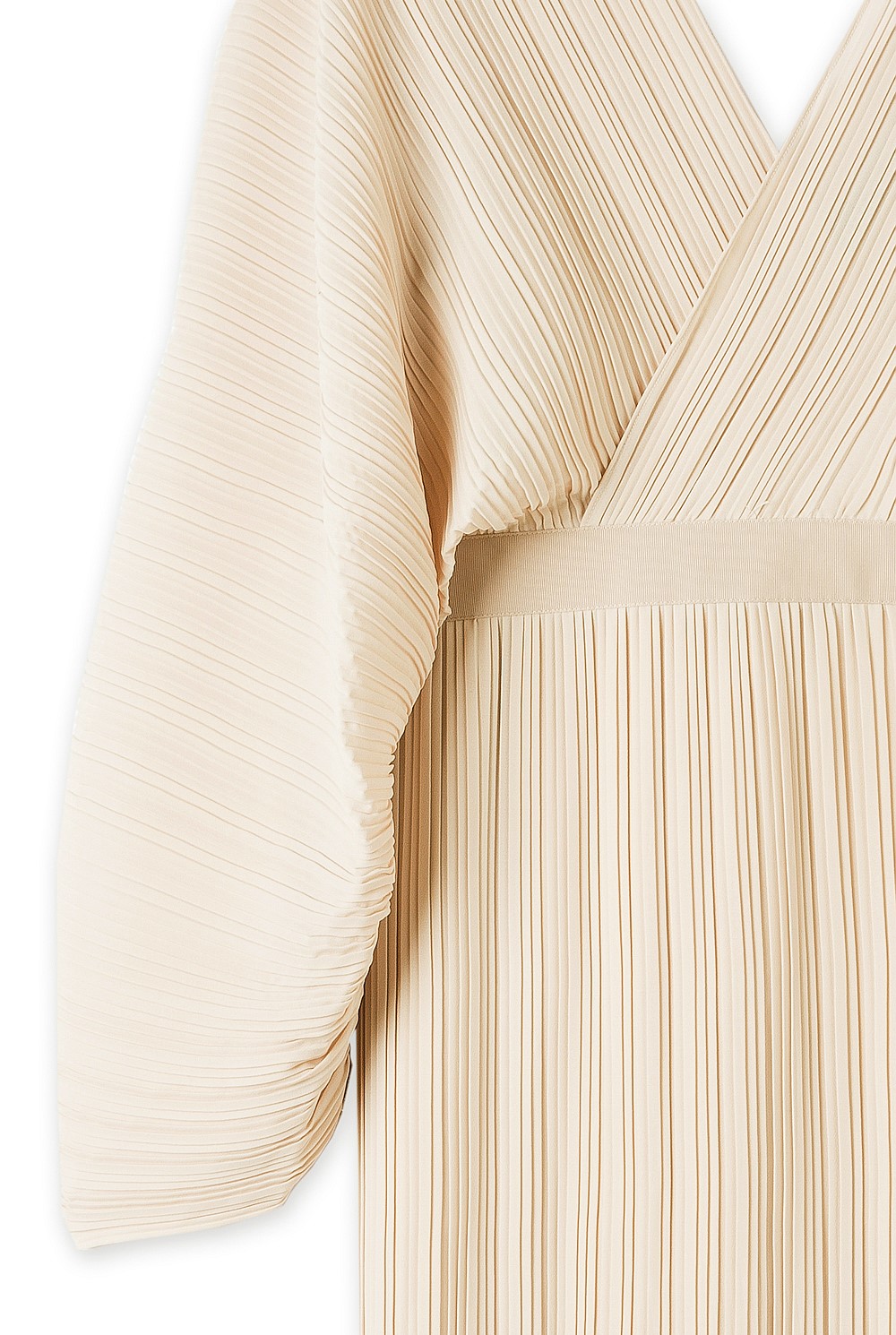 Belted Pleat Dress
