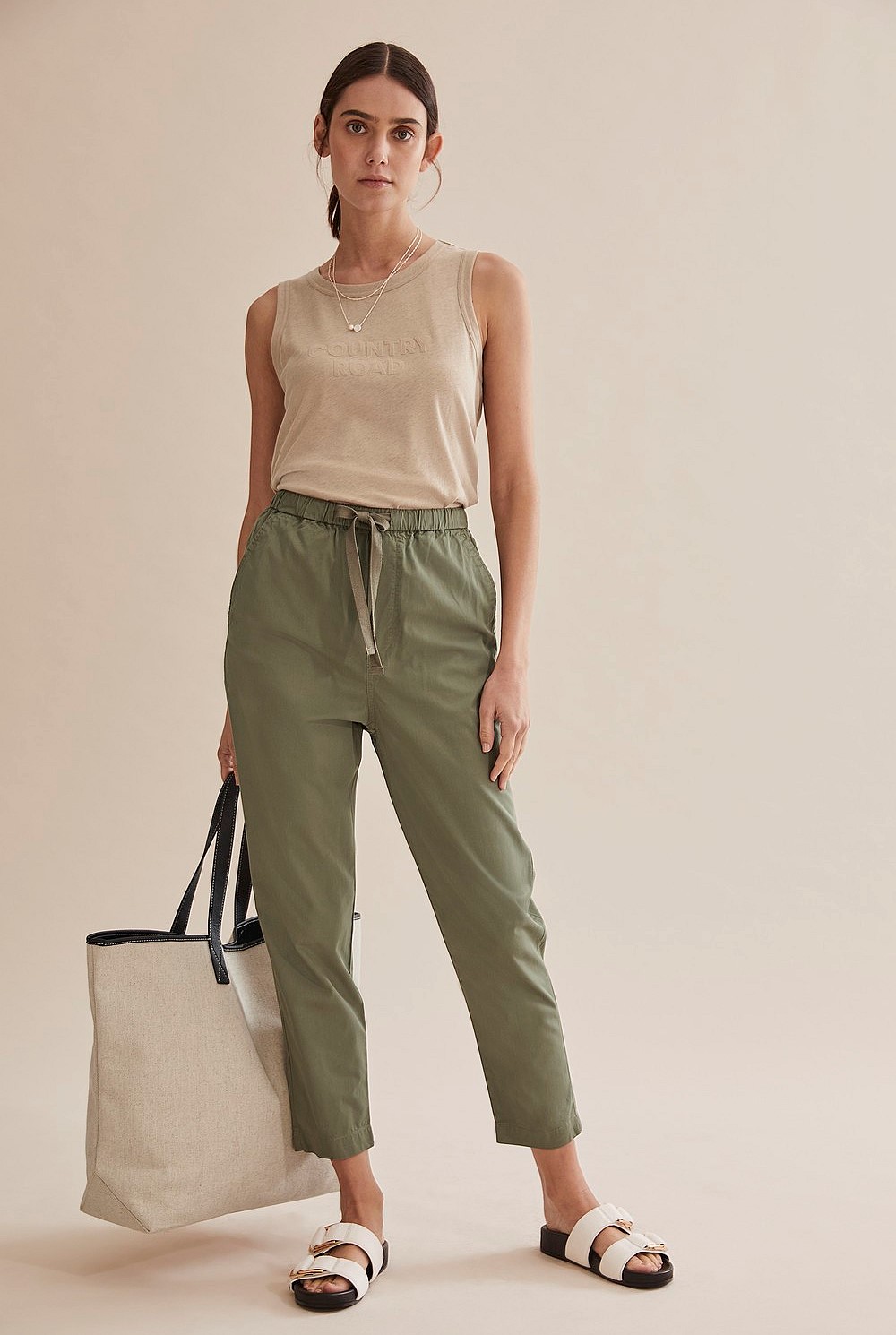 Bamboo Drop Crotch Pant