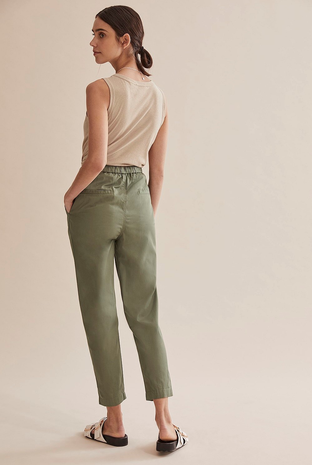 Bamboo Drop Crotch Pant