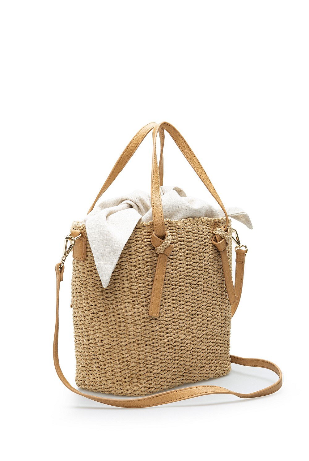 Woven Bucket Bag