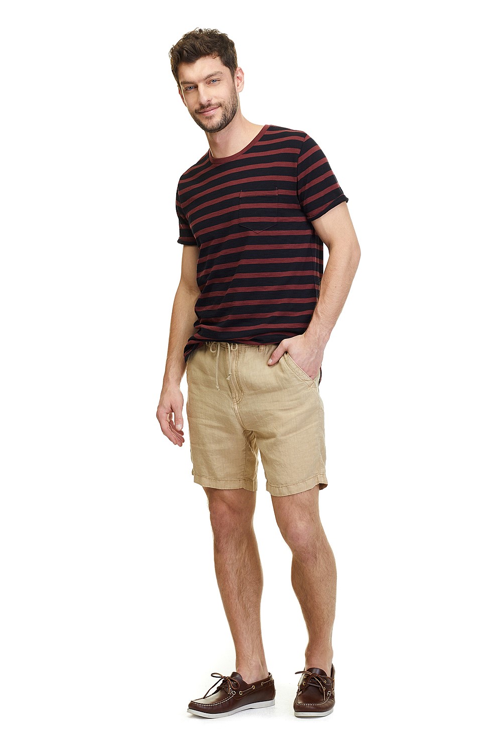Linen Drawstring Short