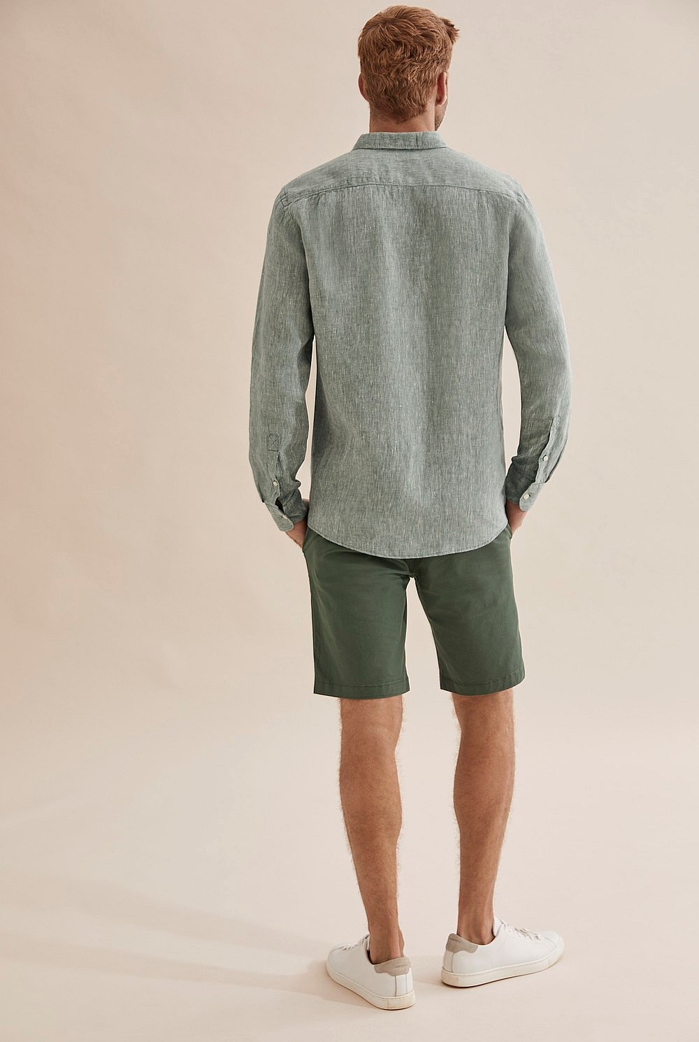 Long Sleeve Irish Linen Shirt