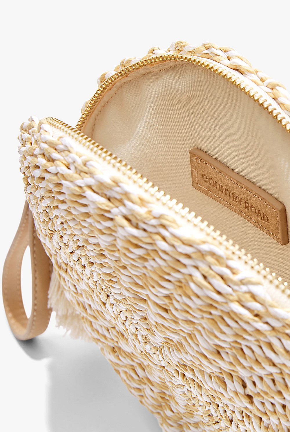 Round Woven Pouch