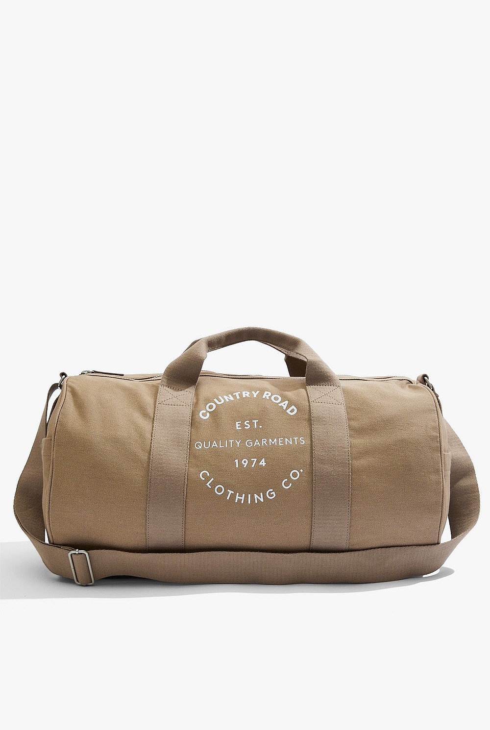 Cotton Logo Duffle